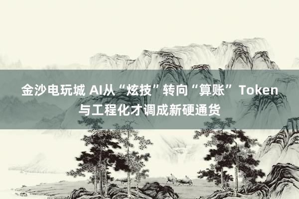 金沙电玩城 AI从“炫技”转向“算账” Token与工程化才调成新硬通货