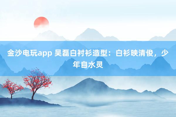 金沙电玩app 吴磊白衬衫造型：白衫映清俊，少年自水灵
